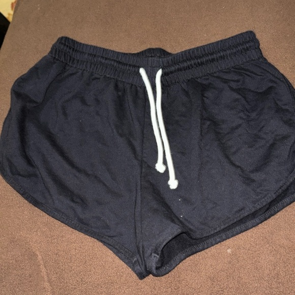 Flirtitude active black shorts size medium elastic waist draw string - Picture 1 of 4